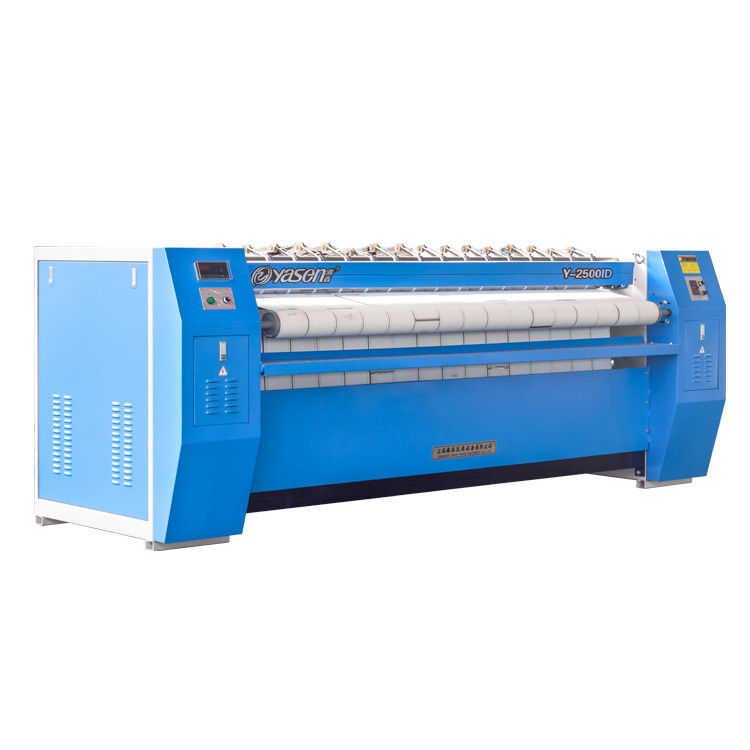 9 M/Min High Speed Flatwork Ironer Machine For Laundry Shop