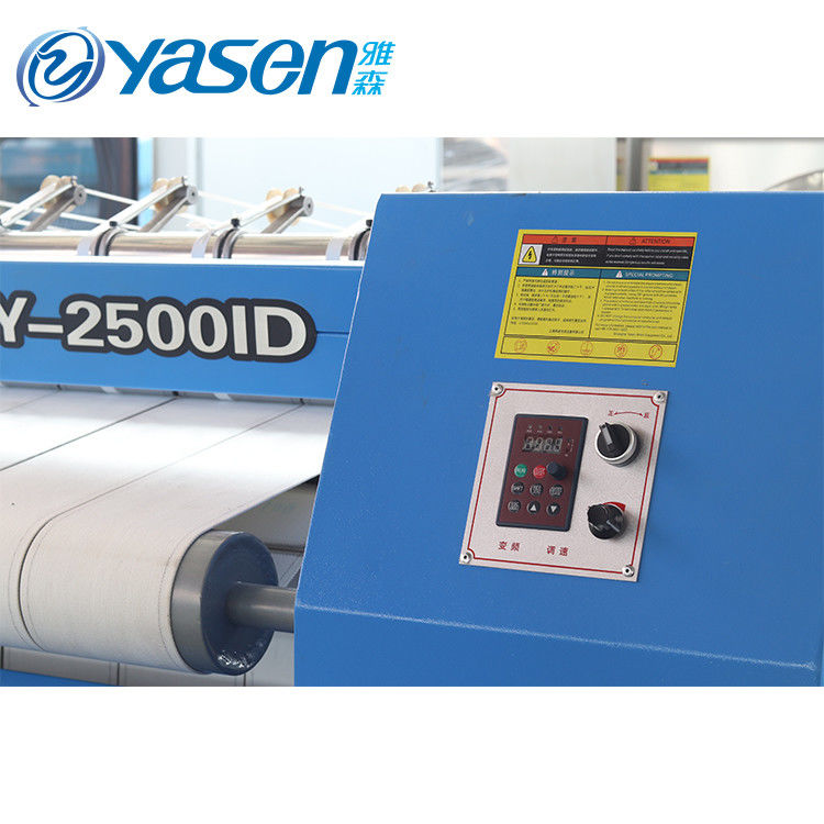 9 M/Min High Speed Flatwork Ironer Machine For Laundry Shop