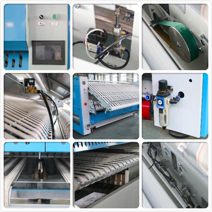 Ironing And Folding Automatic Machine For Clothes Folding Speed 10-50 M/Min 220v/380v