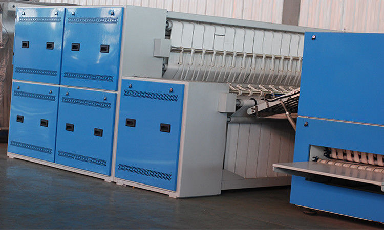 Hotel Bed Sheets Folding Machine Maximum Folded Width 3000mm and 5/32 Folds Fold/Layer