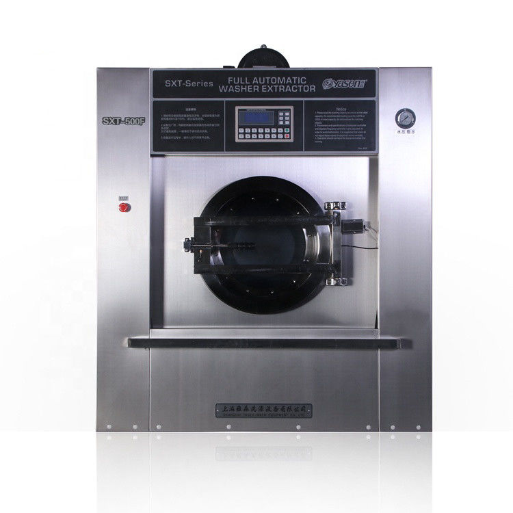 30 Kg Ethiopia Commercial Laundry Washing Machines Hot Water Cleaning Corrosion Free