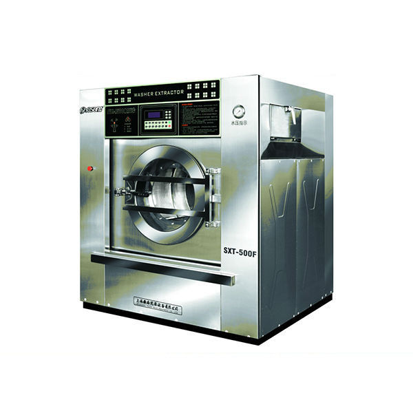 30 Kg Ethiopia Commercial Laundry Washing Machines Hot Water Cleaning Corrosion Free
