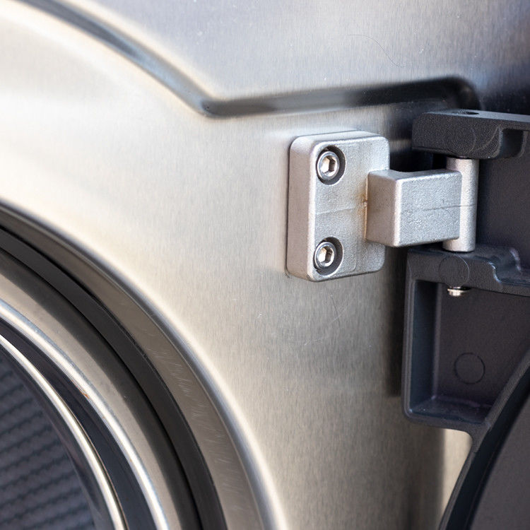 Powerful 380/3/50 V/p/Hz Fully Automatic Coin Operated Stack Washer Dryer Sets 340kg