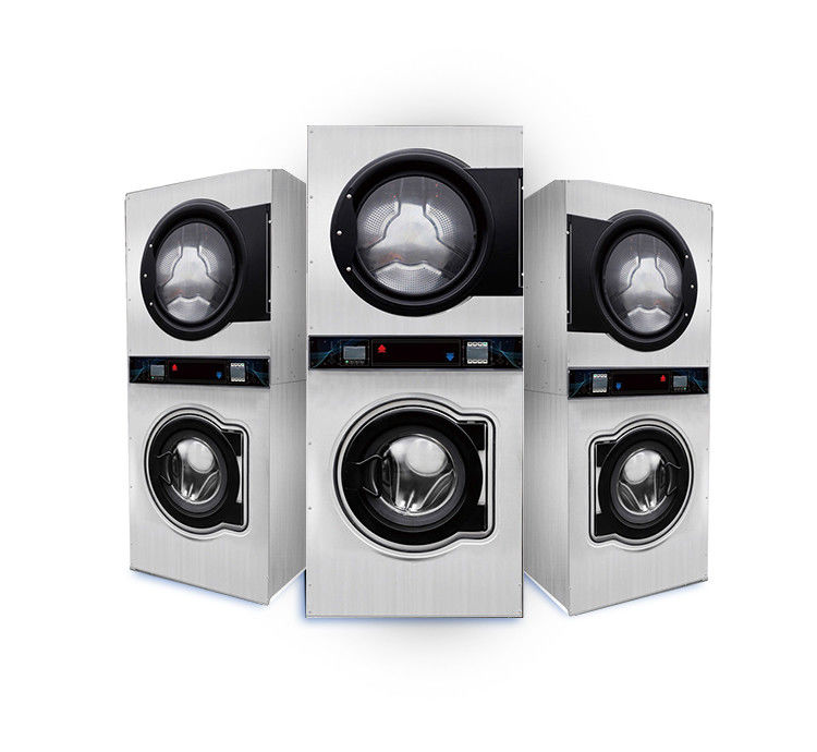 Coin Operated Washing Machine and Dryer for Kenya Market Stainless Steel 820*920*2020mm