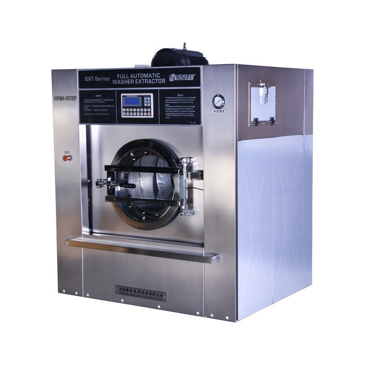 380V Roller Press Cloth Folding Coin Laundry Machine Stainless Steel Voltage